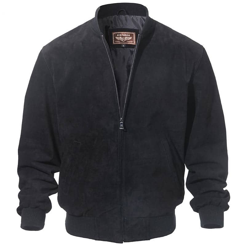 Blouson Western Daim Homme Noir / S