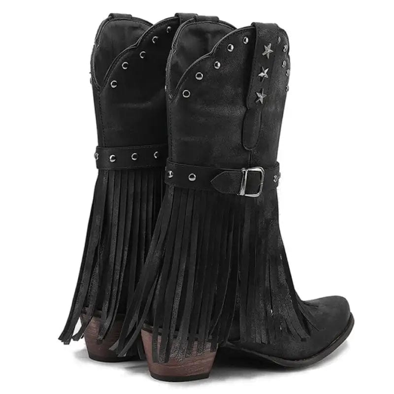 Bottes Country à Franges pour Femme