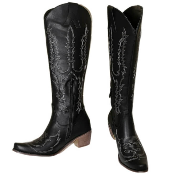 Bottes Équitation Western Femme