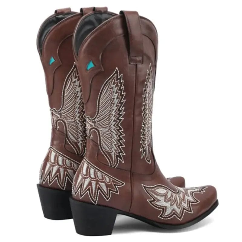 Bottes Style Santiag pour Femme