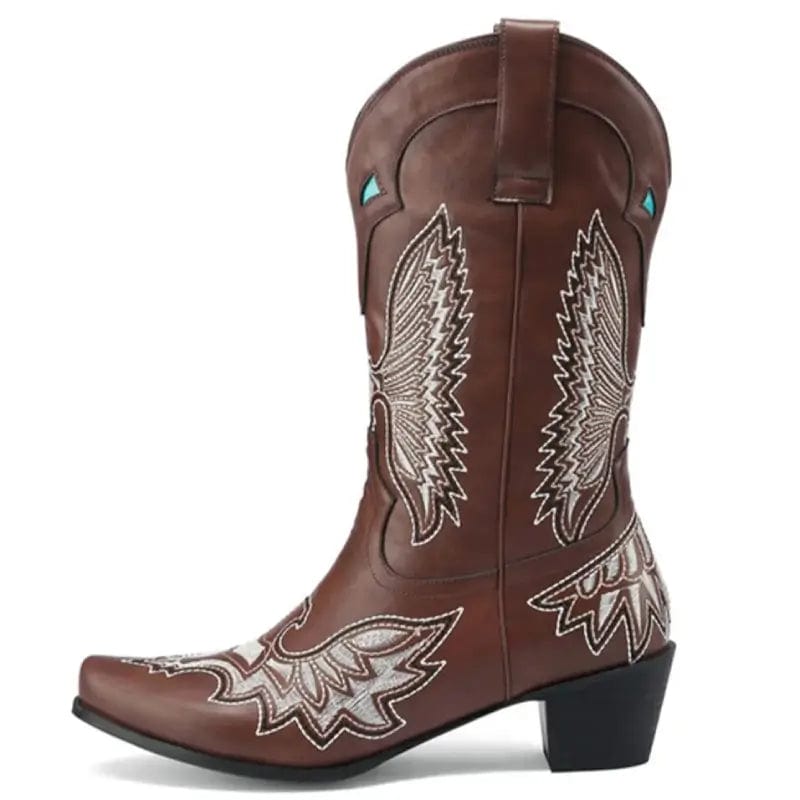 Bottes Style Santiag pour Femme