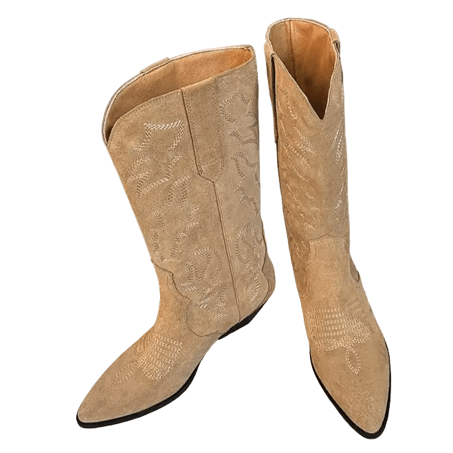 Bottes Western en Cuir pour Femme