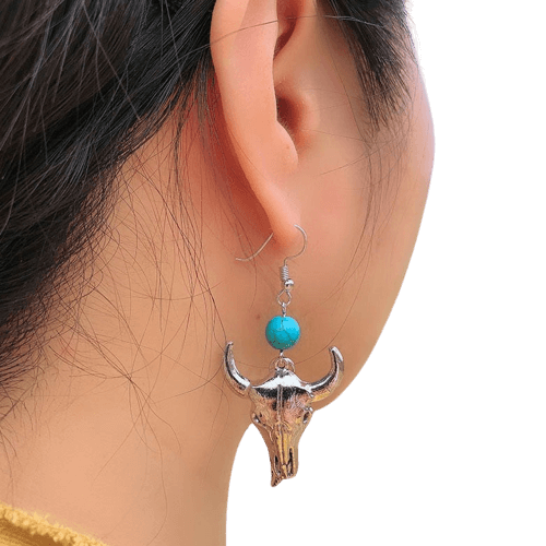 Boucles d'Oreilles Style Far West