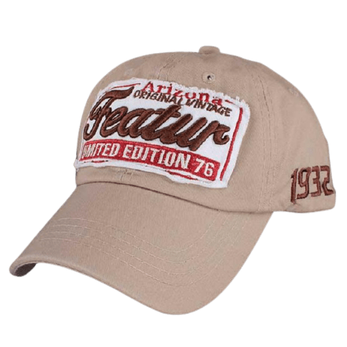 Casquette Américaine pour Fille Beige