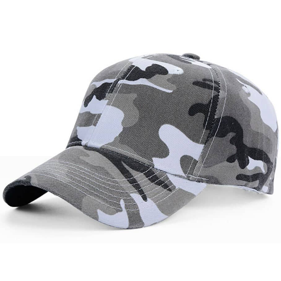 Casquette Camouflage Gris