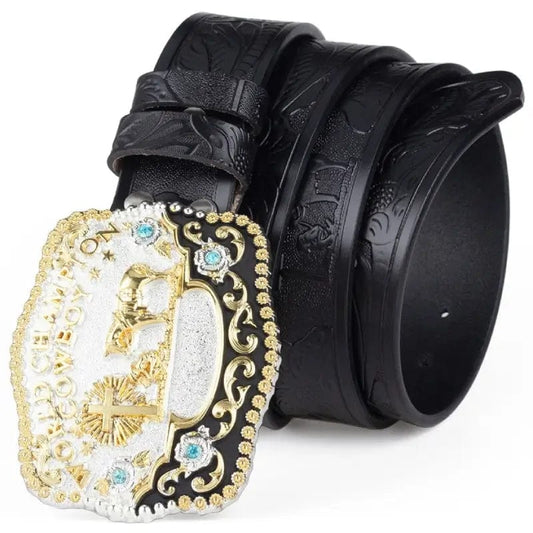 Ceinture avec Boucle Western