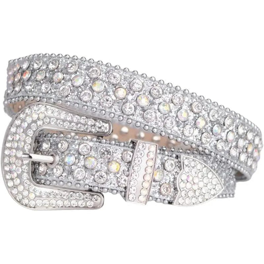 Ceinture Country à Strass Clarksville / 96cm