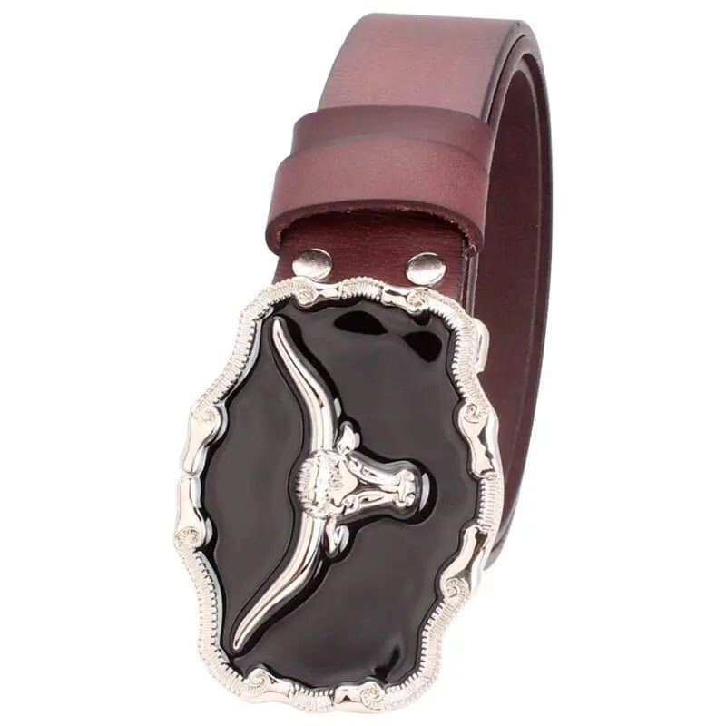 Ceinture Country Américaine Marron / 105cm