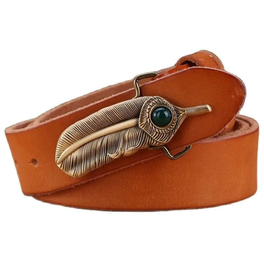 Ceinture de Cowboy Femme Marron clair / 100cm