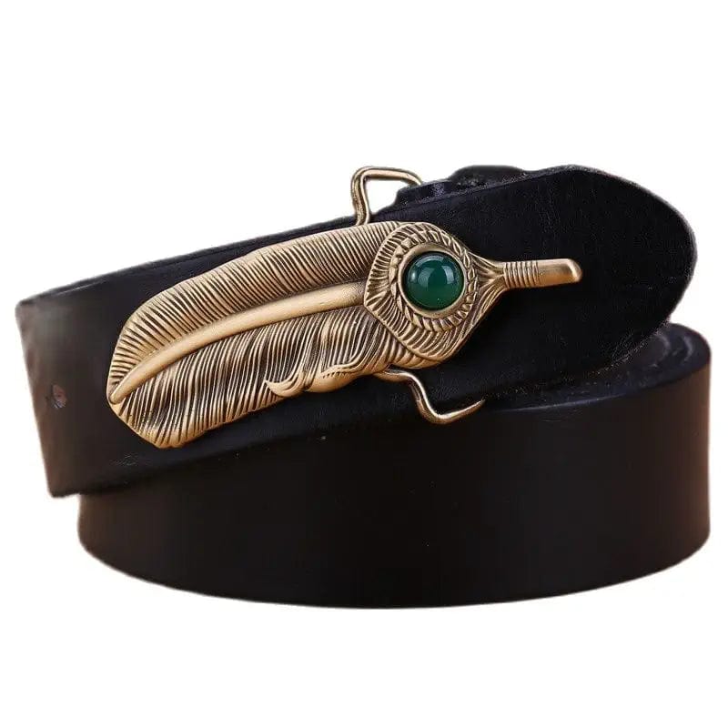 Ceinture de Cowboy Femme Noir / 100cm