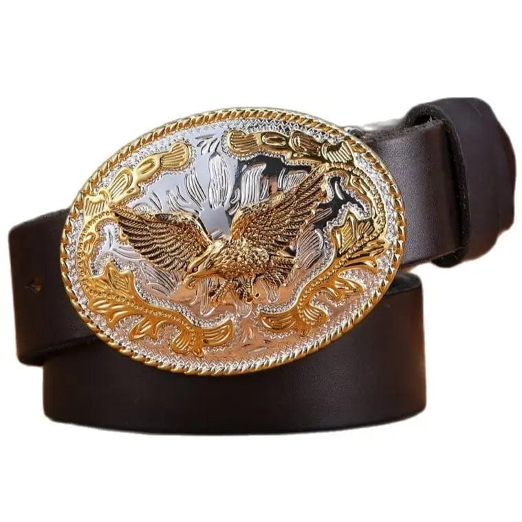 Ceinture Style Western Homme Noir / 100cm