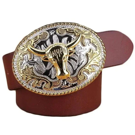 Ceinture Style Western Marron / 100cm