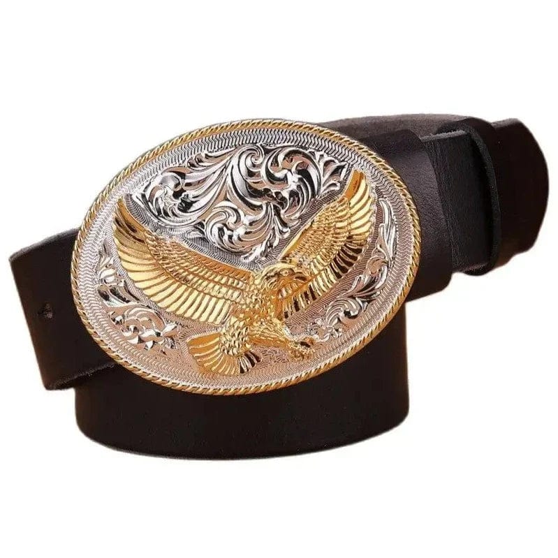 Ceinture Western Homme Noir / 100cm