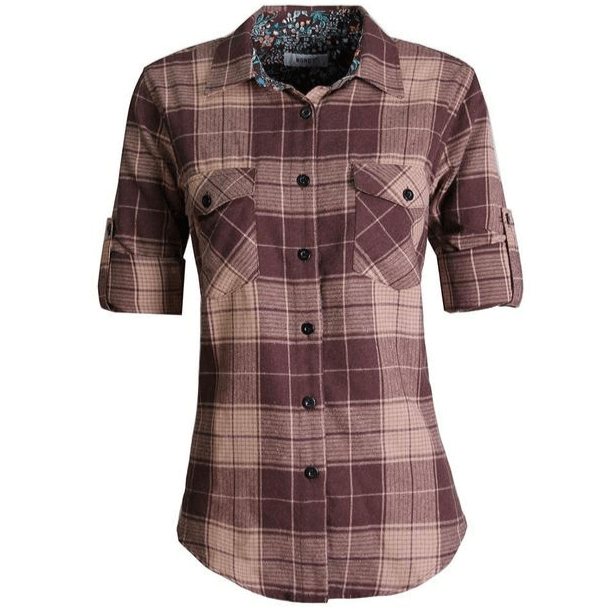 Chemise Cowboy à Carreaux pour Femme XS