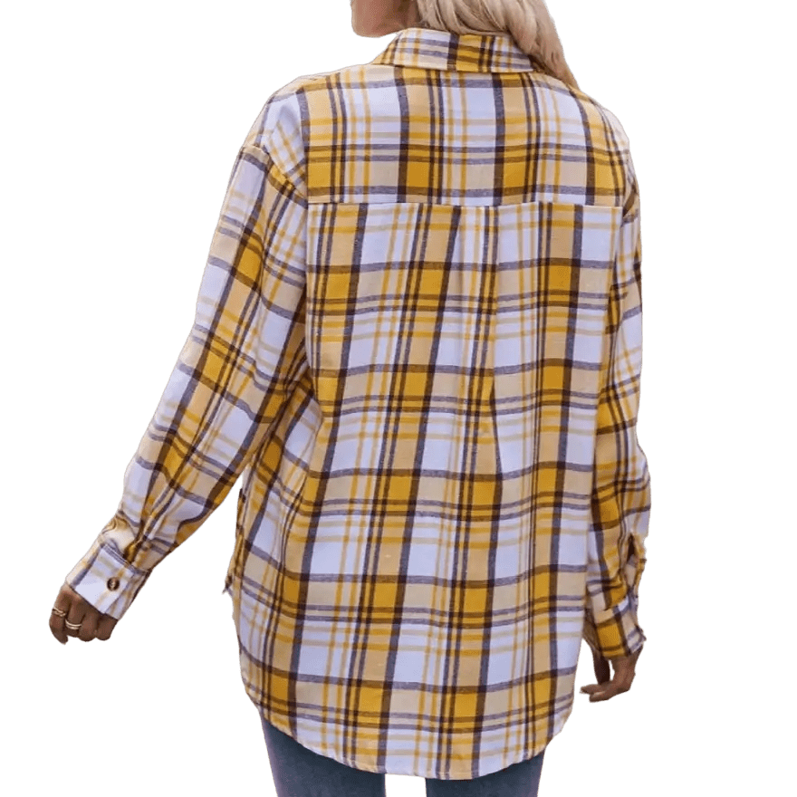 Chemise Western à Carreaux pour Femme