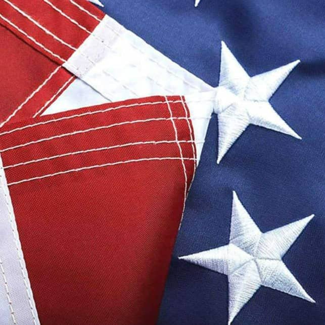 Drapeau Américain Brodé