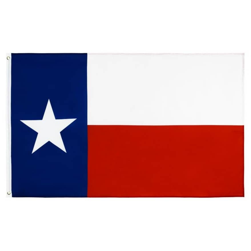 Drapeau du Texas 90 x 150cm