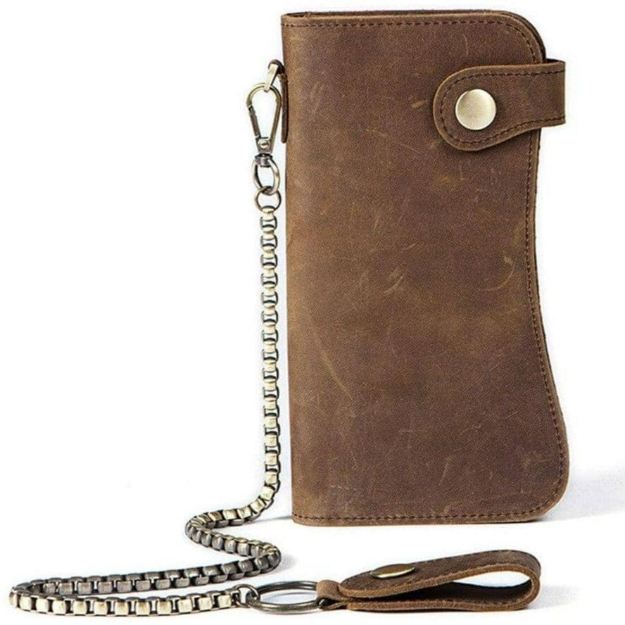 Portefeuille de Cowboy Marron