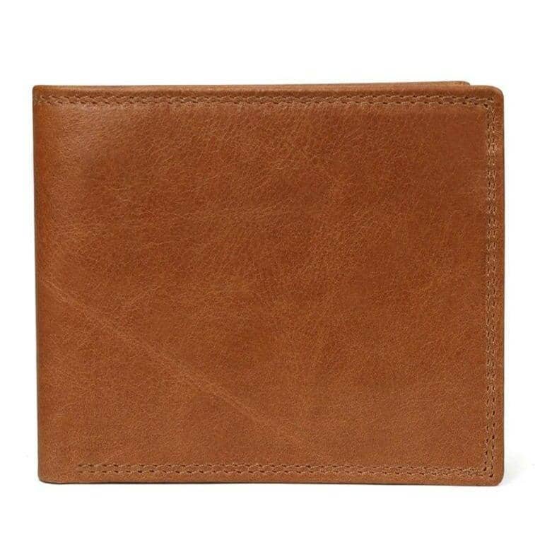 Portefeuille Western pour Homme Marron