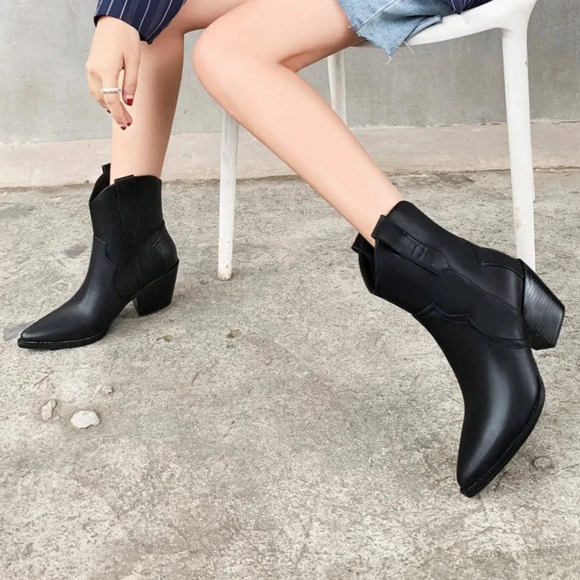 Santiags Basses pour Femme