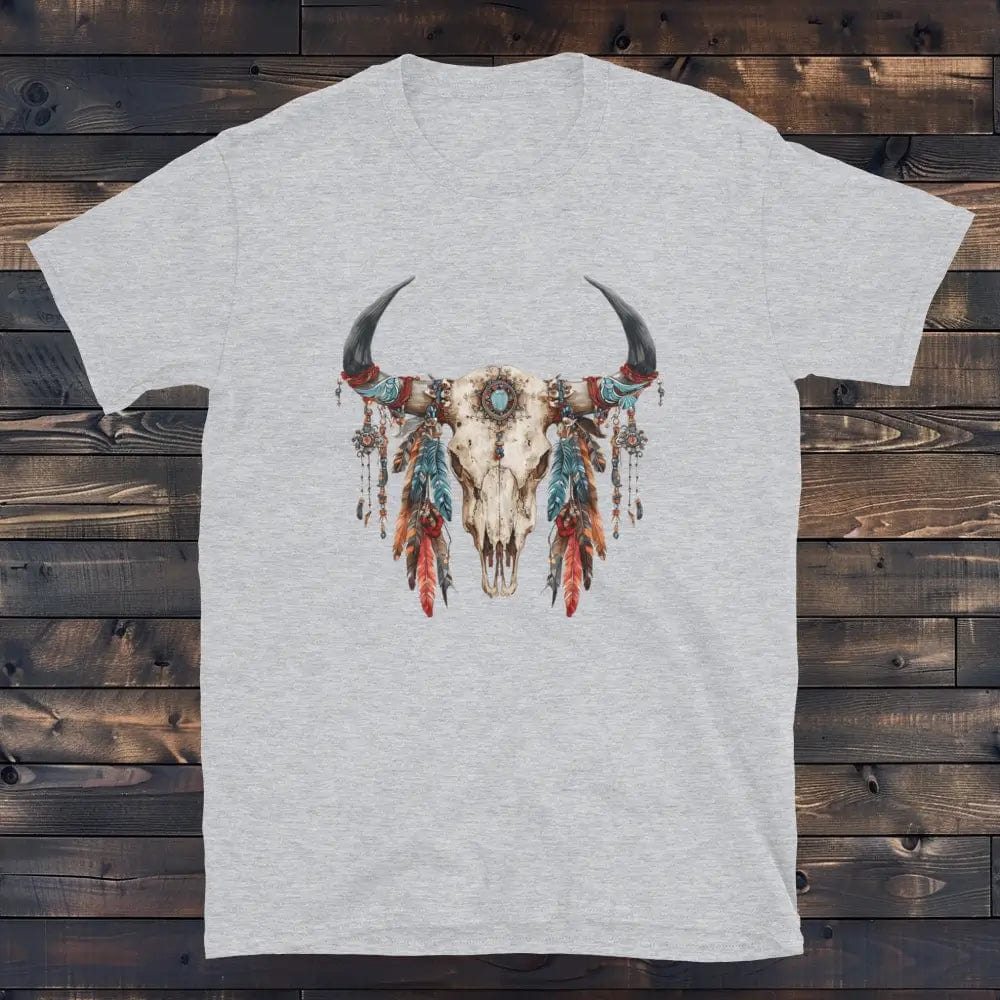 T-Shirt Amérindien Gris / S