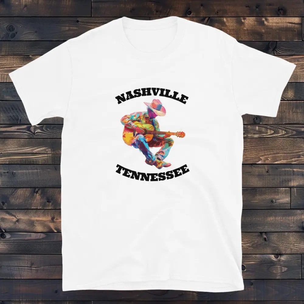 T-Shirt Nashville Tennessee Blanc / S
