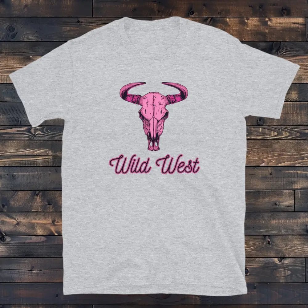 T-Shirt Style Western Gris / S