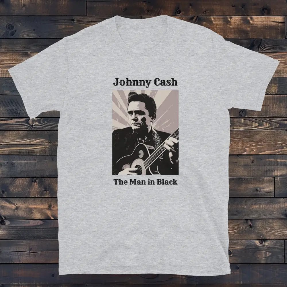 Tee Shirt Johnny Cash Gris / S