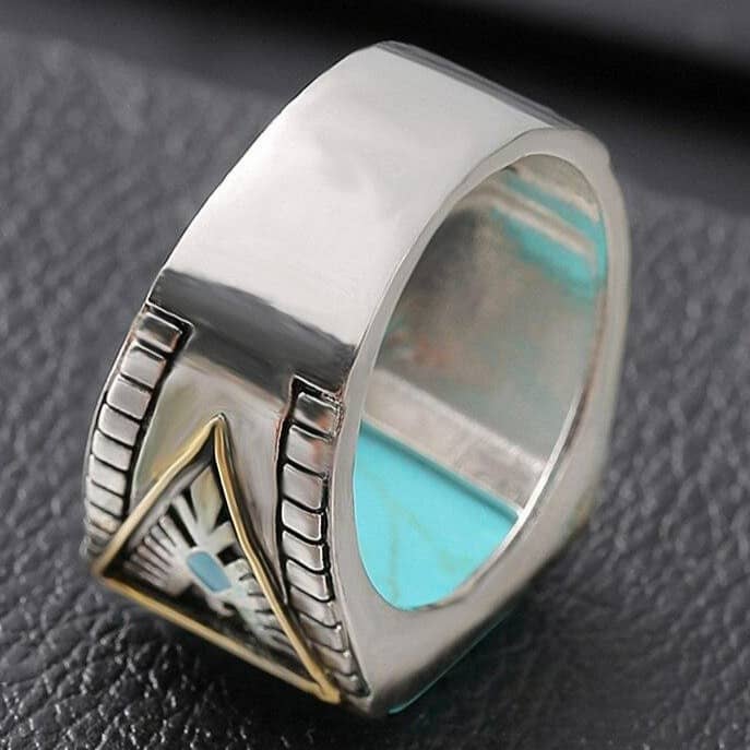 Bague Amérindienne Turquoise