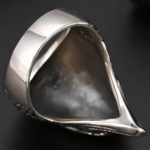 Bague Tête d'Aigle (Argent)