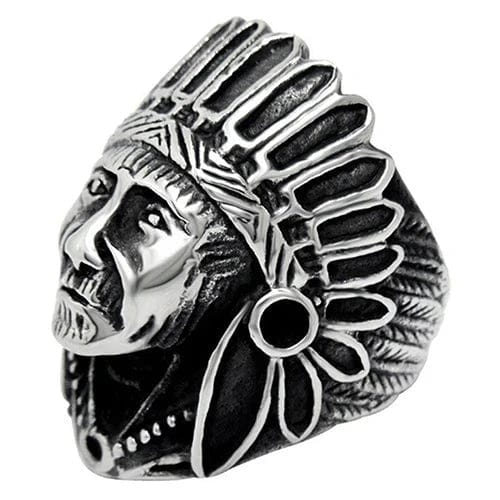 Bague Tête d'Indien