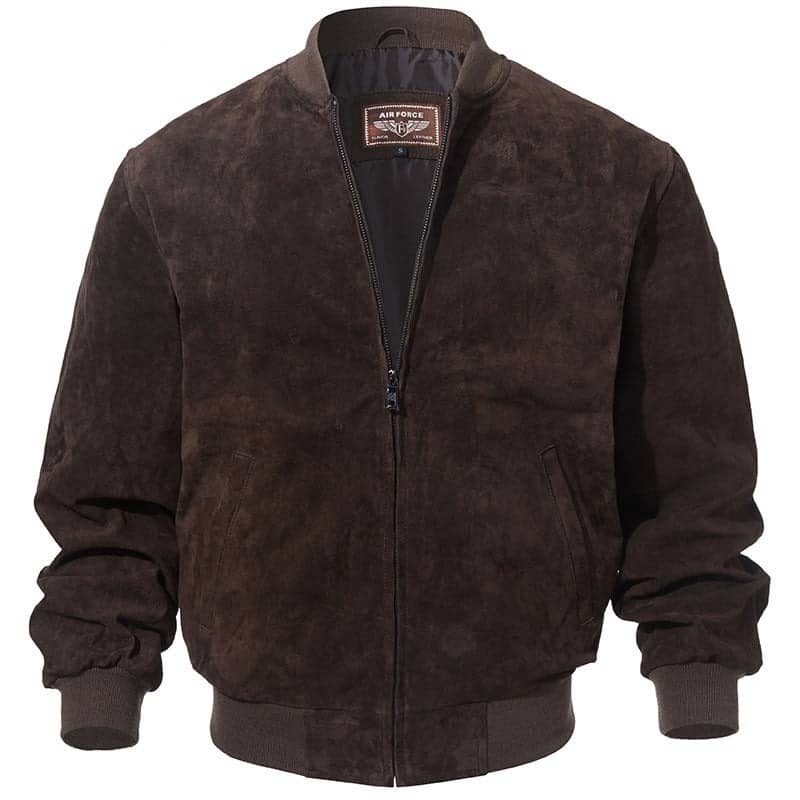 Blouson Western Daim Homme Chocolat / S