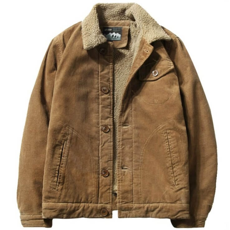 Blouson Western Homme Marron / M 40-52kg