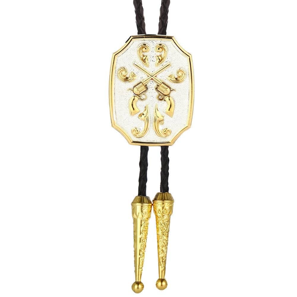 Bolo Tie Homme Blanc