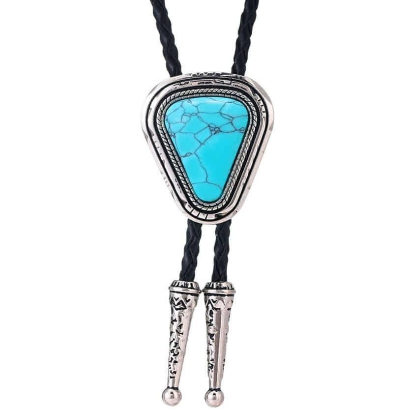 Bolo Tie Pierre Bleue