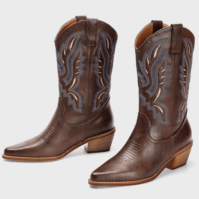 Bottes Cowboy Marron