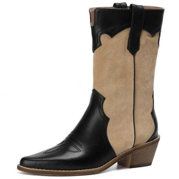 Bottes de Danse Country Souples Beige / 35 | 22.5