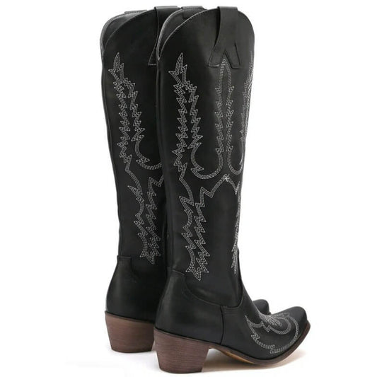 Bottes Équitation Western Femme