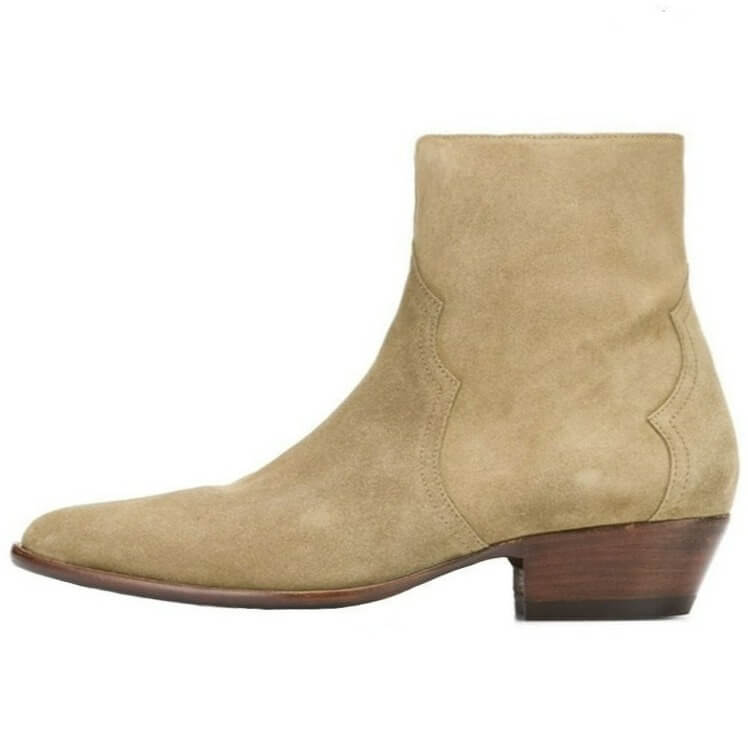 Bottines Cowboy Homme Beige 38 | 25