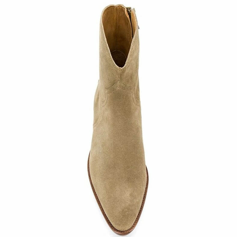 Bottines Cowboy Homme Beige