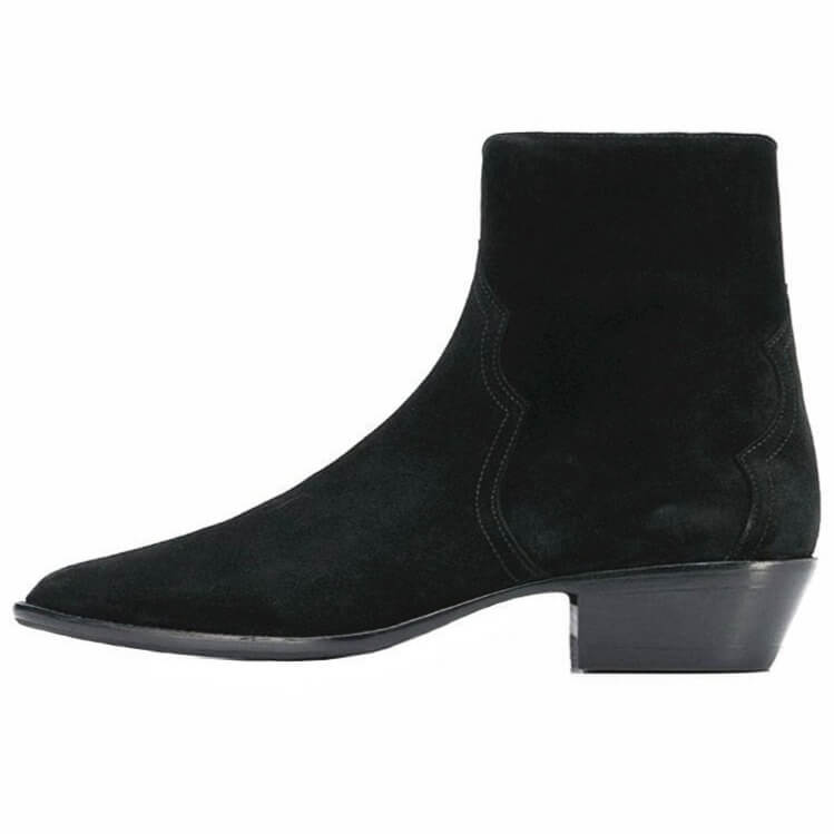 Bottines Cowboy Homme en Cuir 38 | 25