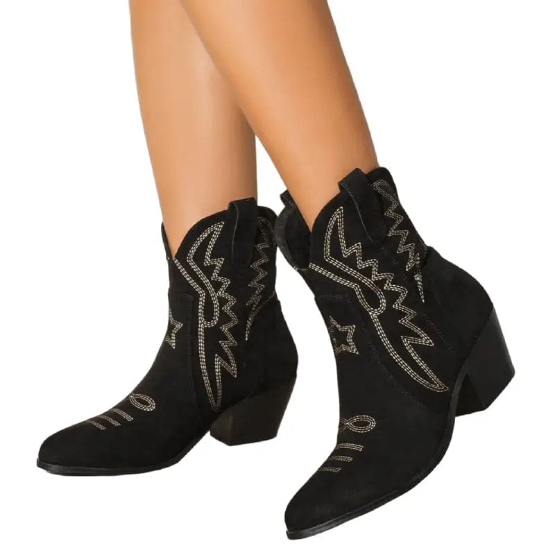 Bottines Style Western pour Femme