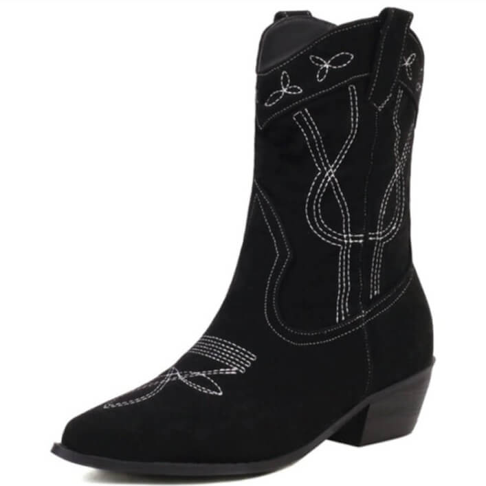 Bottines Western Noires pour Femme 34 | 22