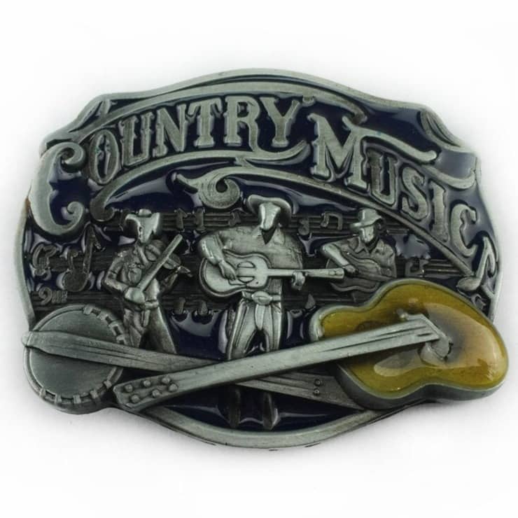 Boucle de Ceinture Country Music