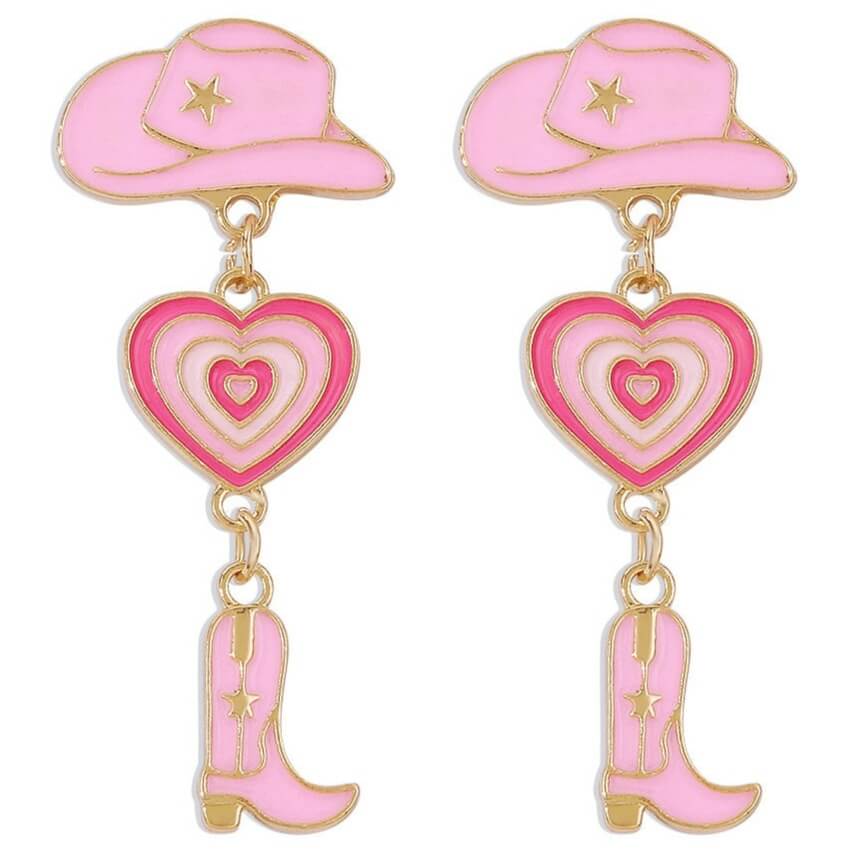 Boucles d'Oreilles Cowgirl