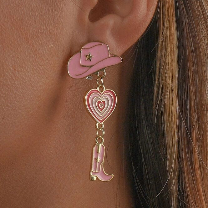 Boucles d'Oreilles Cowgirl