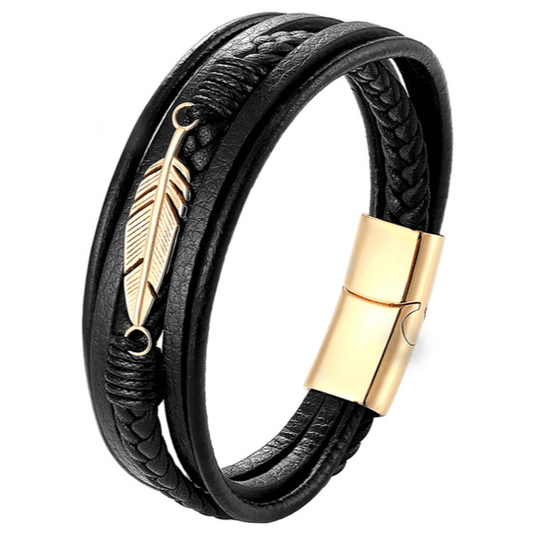 Bracelet Western pour Femme Doré / 19cm