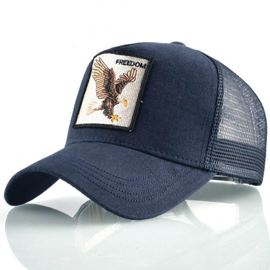 Casquette Américaine Aigle Bleu marine