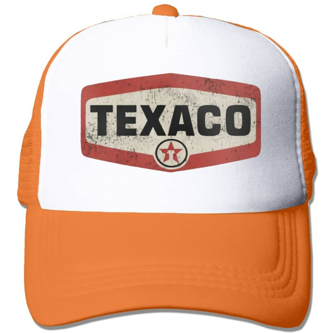 Casquette Américaine Trucker Orange