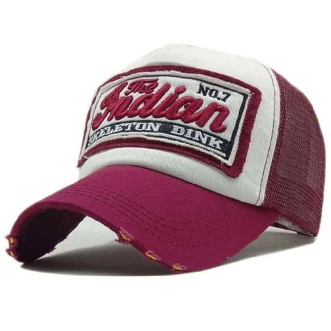 Casquette Country Bordeaux